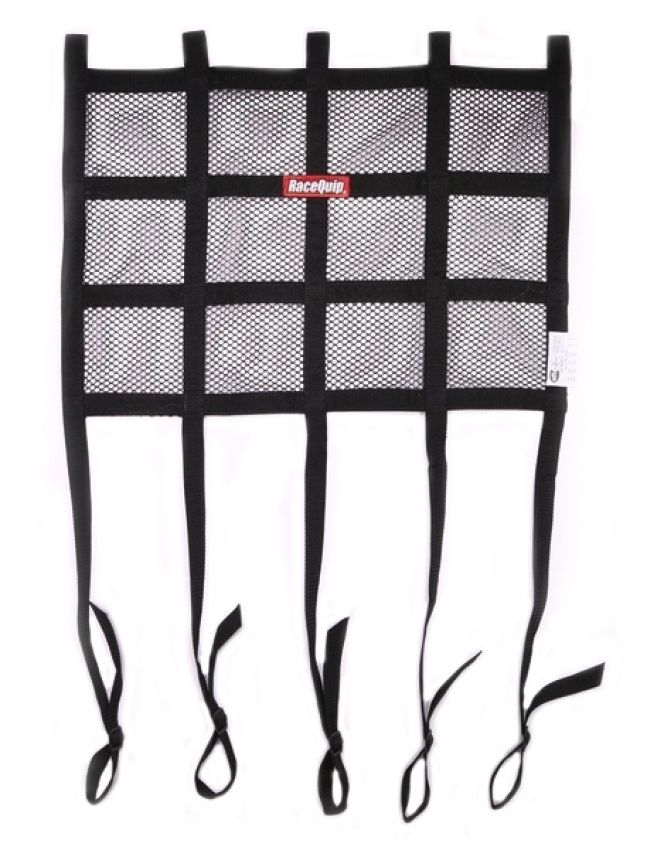 RACEQUIP RQP822005 Window Net Mesh Black SFI Hybrid Adj. Strap