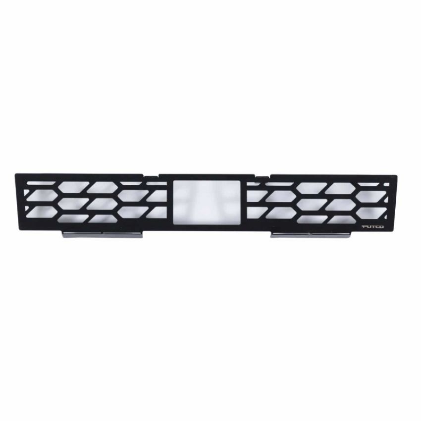 Putco 83164 19-20 Ford Ranger w/ Adaptive Cruise - Hex Shield - Black Powder Coated Bumper Grille Inserts