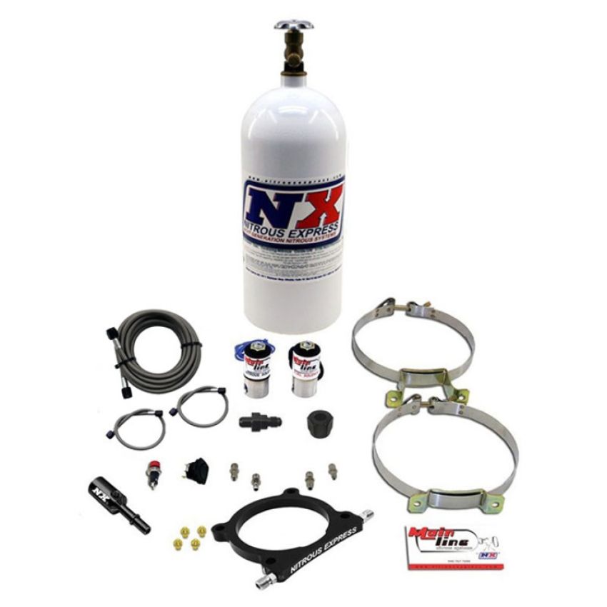 Nitrous Express ML3050 MAINLINE EFI 5.0L COYOTE PLATE SYSTEM W/ 10LB BOTTLE