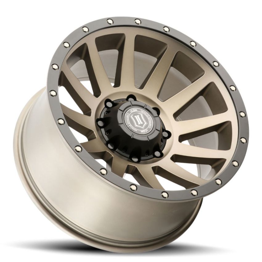 ICON 2020108147BR Compression 20x10 8x170 -19mm Offset 4.75in BS 125mm Bore Bronze Wheel