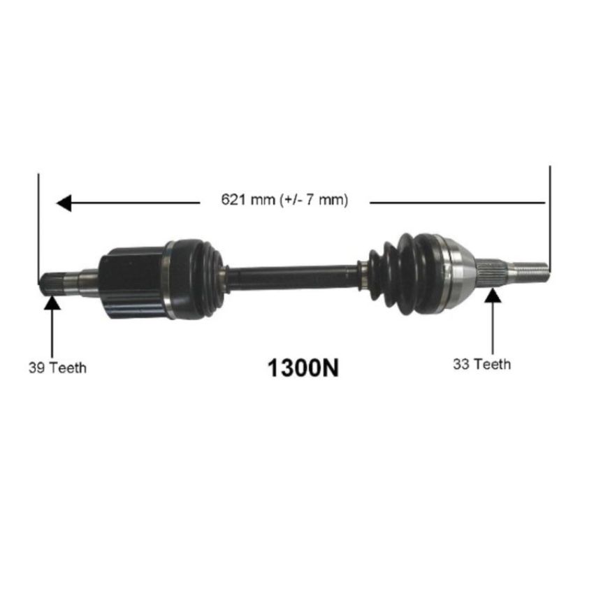 Autopart International Axle Assembly 100% NEW 1700196973