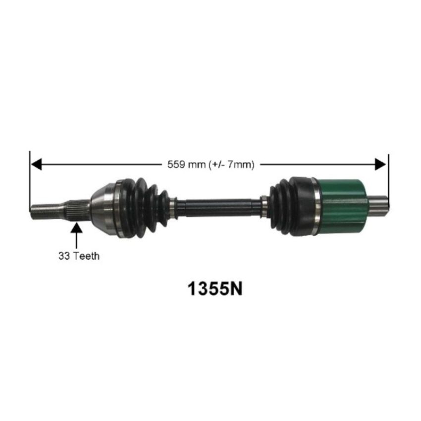 Autopart International Axle Assembly 100% NEW 1700196977