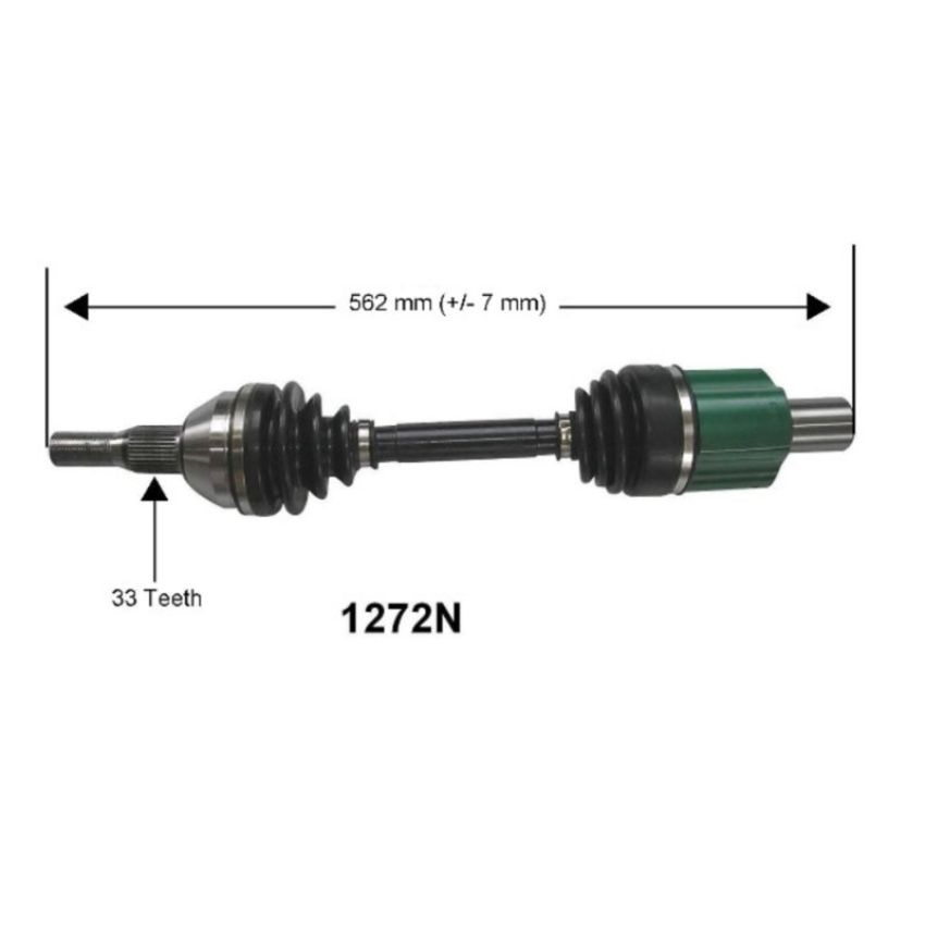 Autopart International Axle Assembly 100% NEW 1700196999