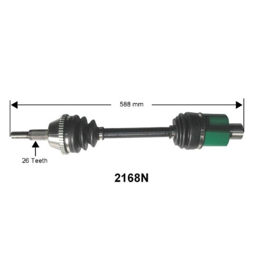 Autopart International Axle Assembly 100% NEW 1700197048