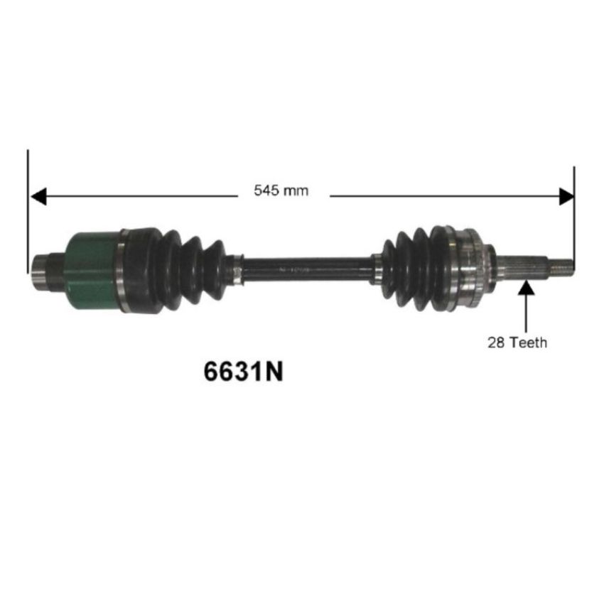 Autopart International Axle Assembly 100% NEW 1700197067