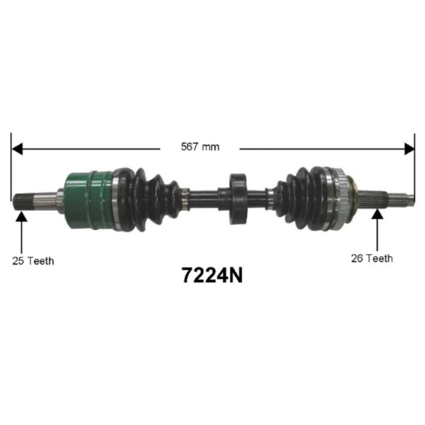 Autopart International Axle Assembly 100% NEW 1700197107