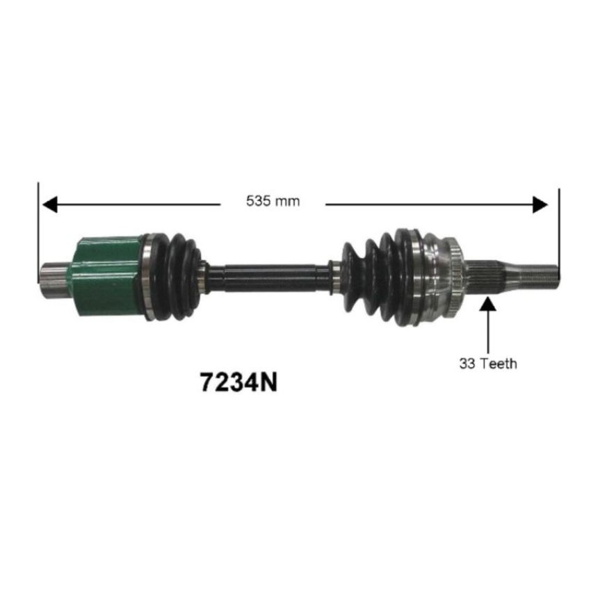 Autopart International Axle Assembly 100% NEW 1700197123
