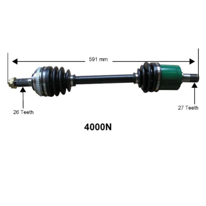 Autopart International Axle Assembly 100% NEW 1700197130