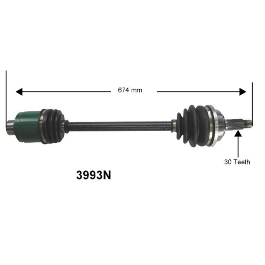Autopart International Axle Assembly 100% NEW 1700197131
