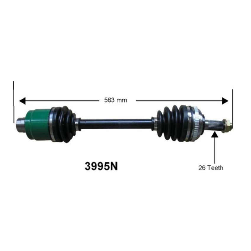 Autopart International Axle Assembly 100% NEW 1700197136