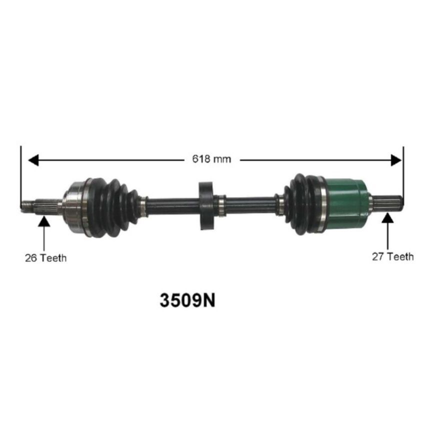 Autopart International Axle Assembly 100% NEW 1700197318
