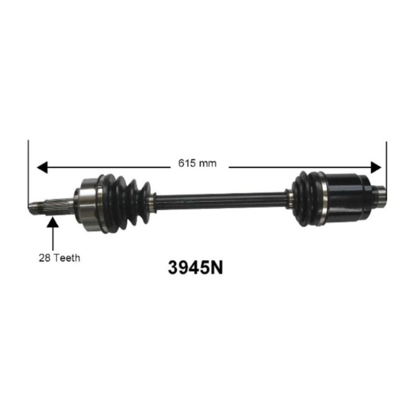 Autopart International Axle Assembly 100% NEW 1700197332