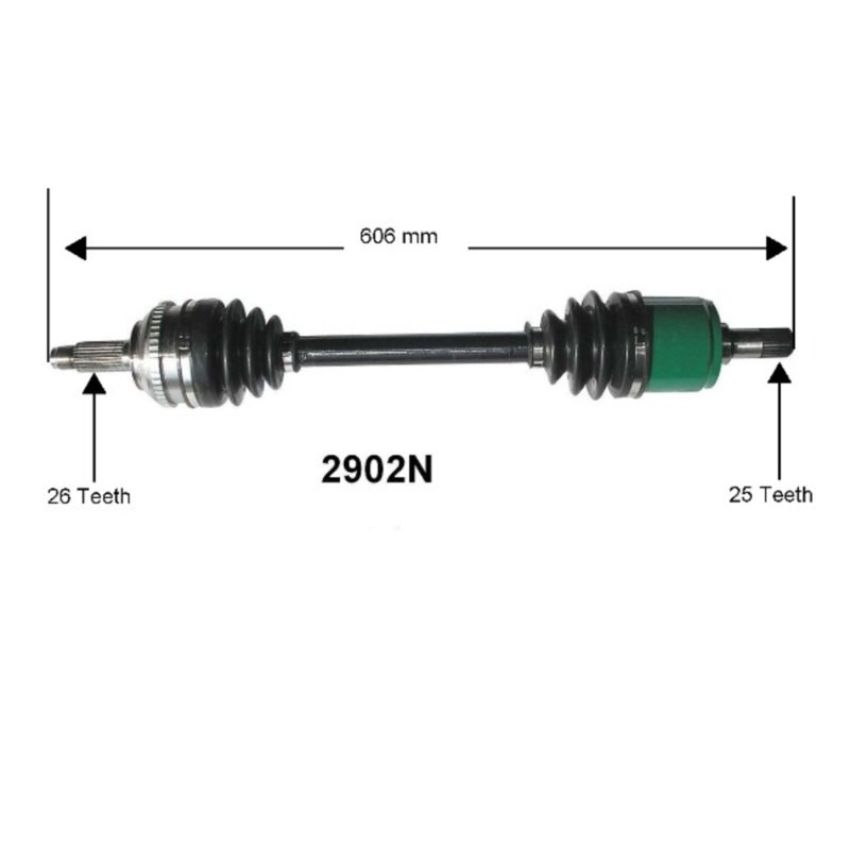 Autopart International Axle Assembly 100% NEW 1700197366