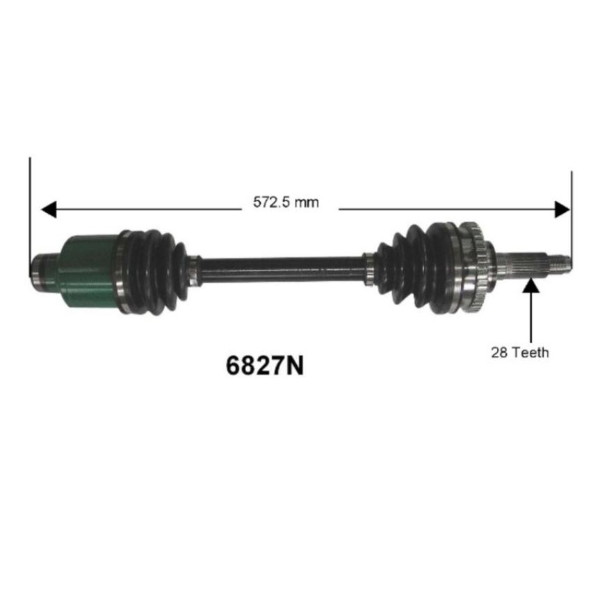 Autopart International Axle Assembly 100% NEW 1700197443