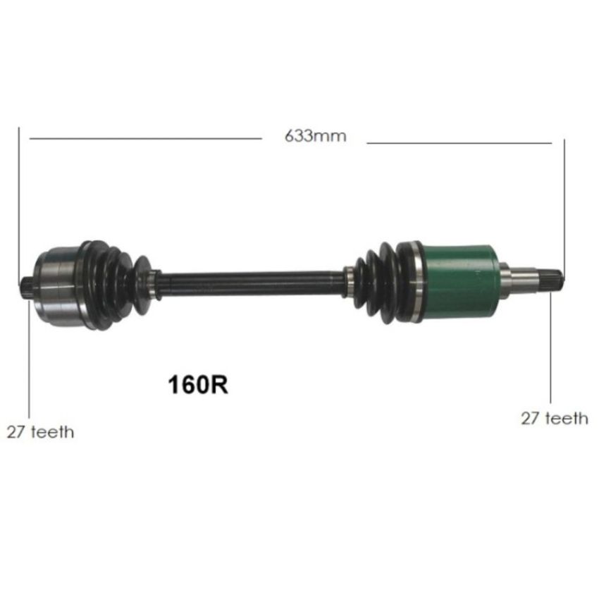 Autopart International Axle Assembly 100% NEW 1700197466
