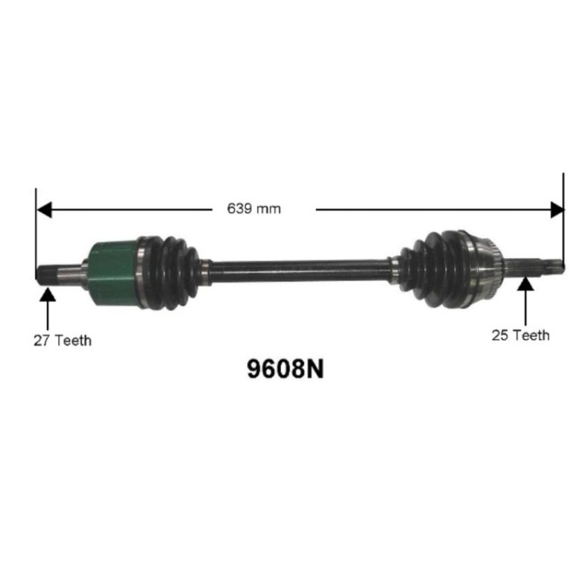 Autopart International Axle Assembly 100% NEW 1700197511