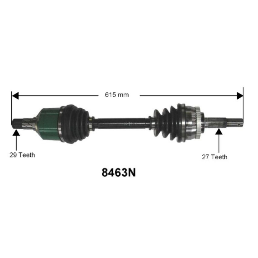 Autopart International Axle Assembly 100% NEW 1700197550