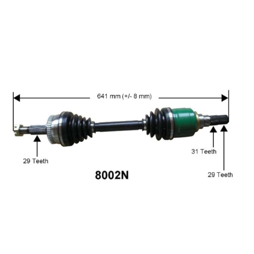 Autopart International Axle Assembly 100% NEW 1700197567