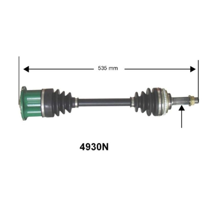 Autopart International Axle Assembly 100% NEW 1700197605