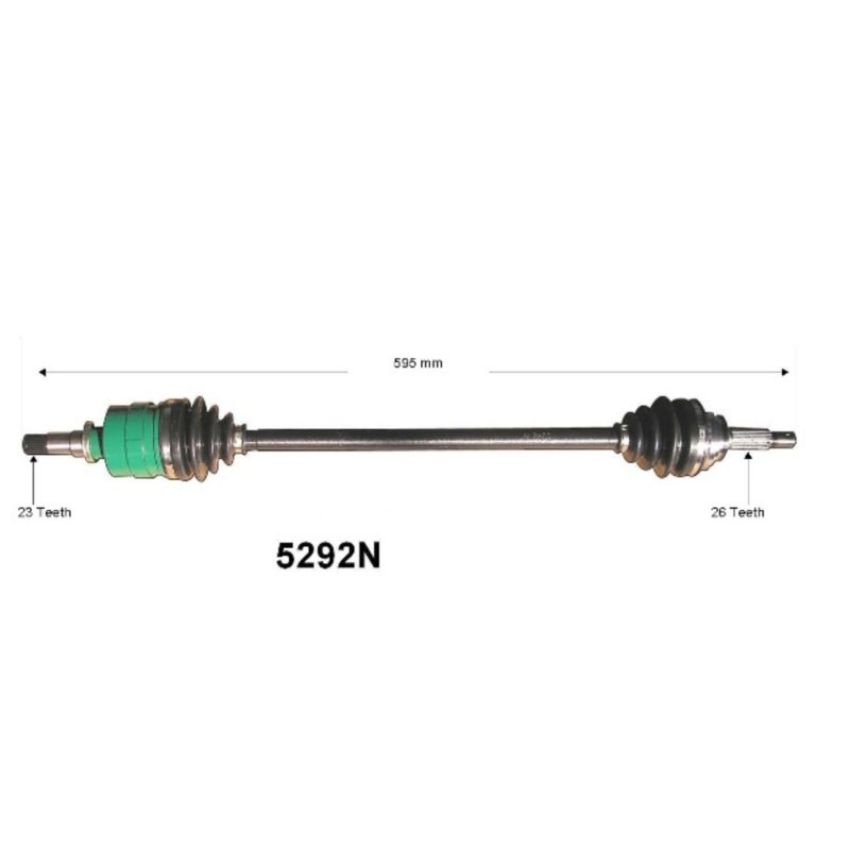 Autopart International Axle Assembly 100% NEW 1700197616