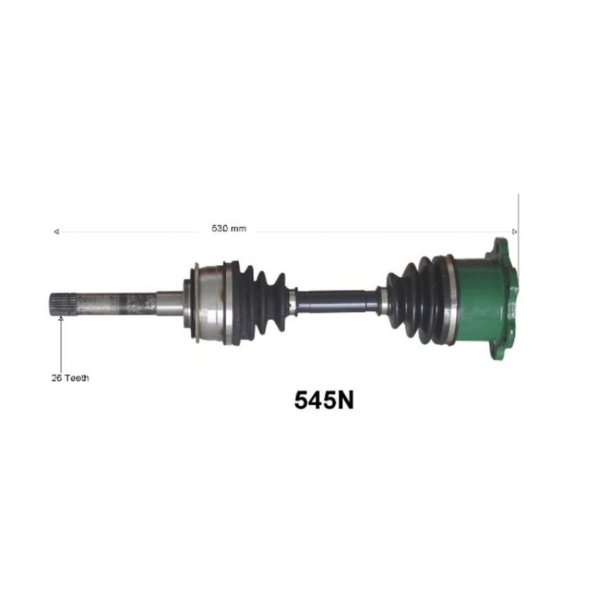 Autopart International Axle Assembly 100% NEW 1700197621