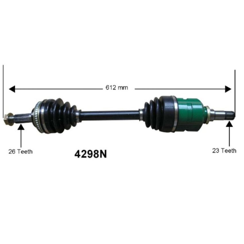 Autopart International Axle Assembly 100% NEW 1700197648