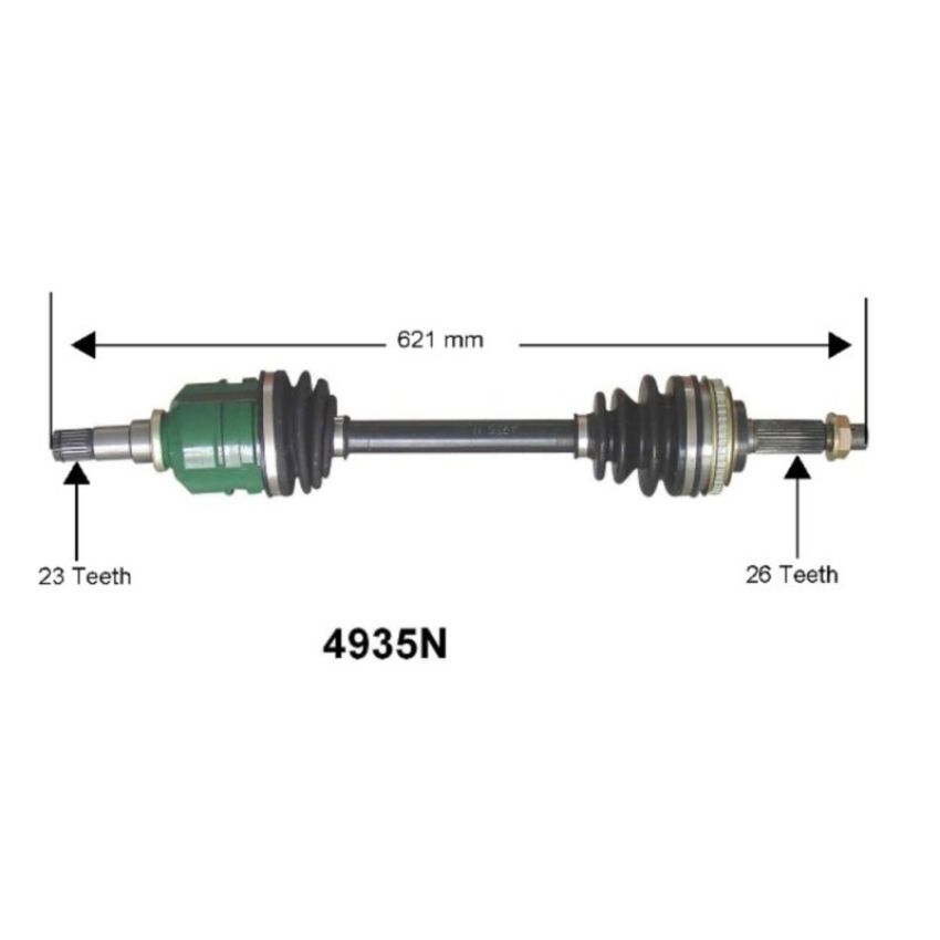 Autopart International Axle Assembly 100% NEW 1700197650