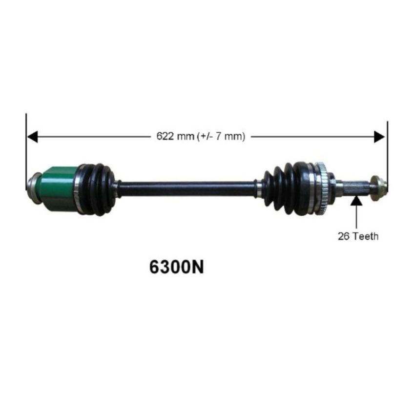 Autopart International Axle Assembly 100% NEW 1700197713