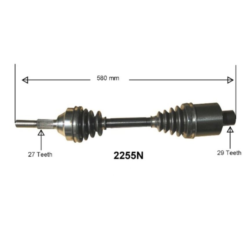 Autopart International Axle Assembly 100% NEW 1700197726