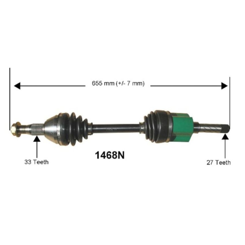 Autopart International Axle Assembly 100% NEW 1700203531