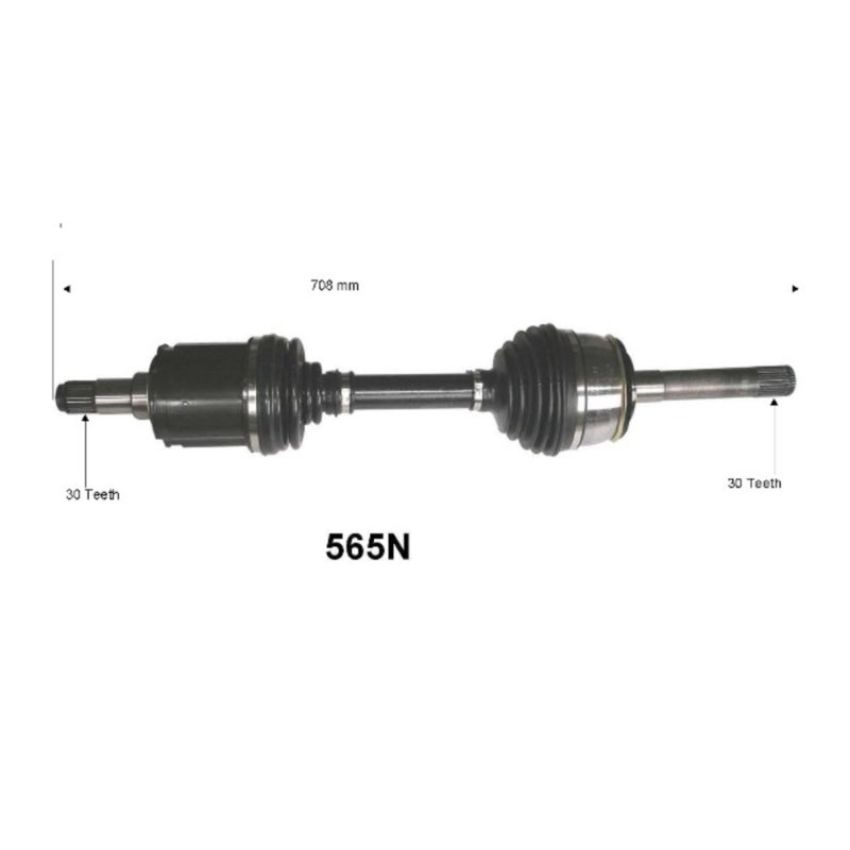 Autopart International Axle Assembly 100% NEW 1700206407