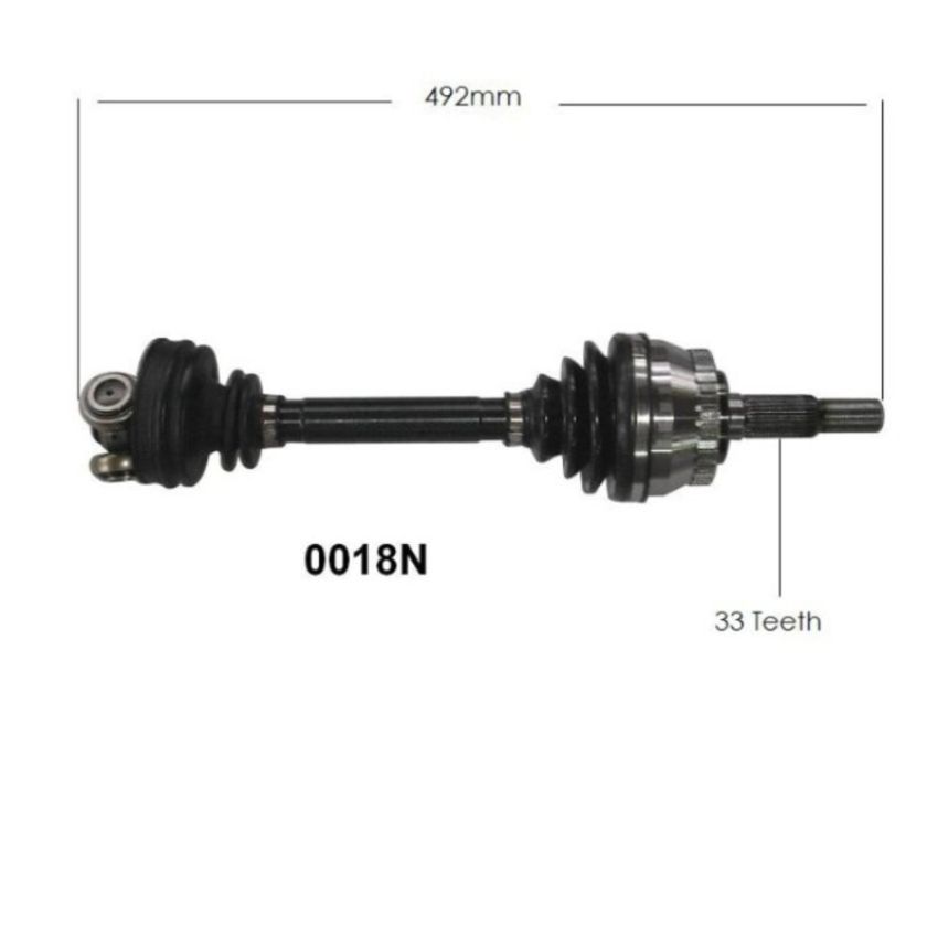 Autopart International Axle Assembly 100% NEW 170083480