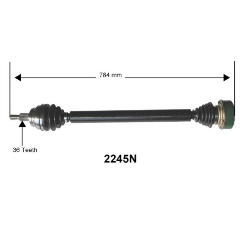 Autopart International Axle Assembly 100% NEW 170083488