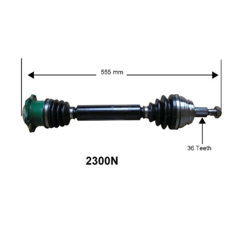 Autopart International Axle Assembly 100% NEW 170083489