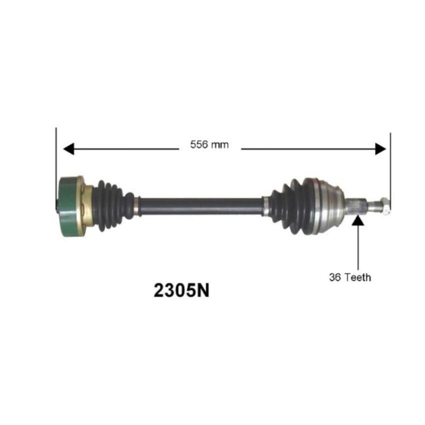 Autopart International Axle Assembly 100% NEW 170083492