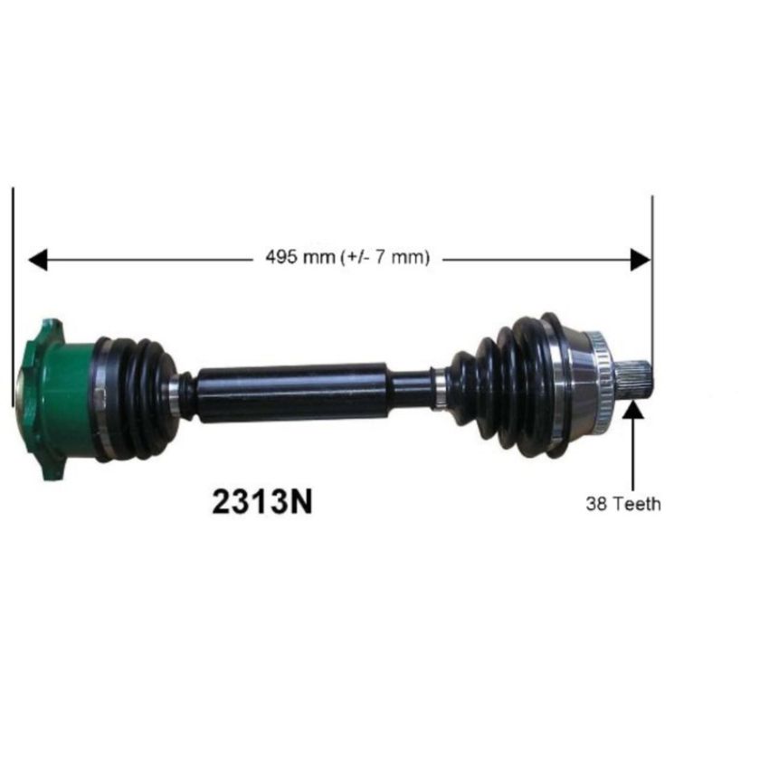 Autopart International Axle Assembly 100% NEW 170083526