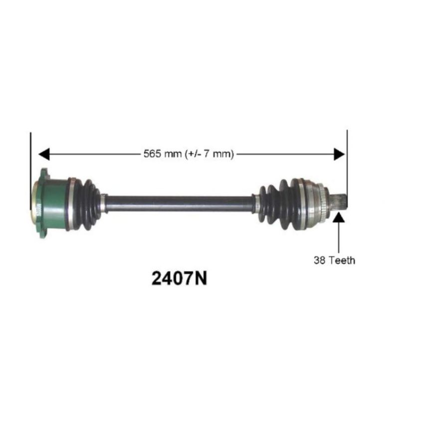 Autopart International Axle Assembly 100% NEW 170083658