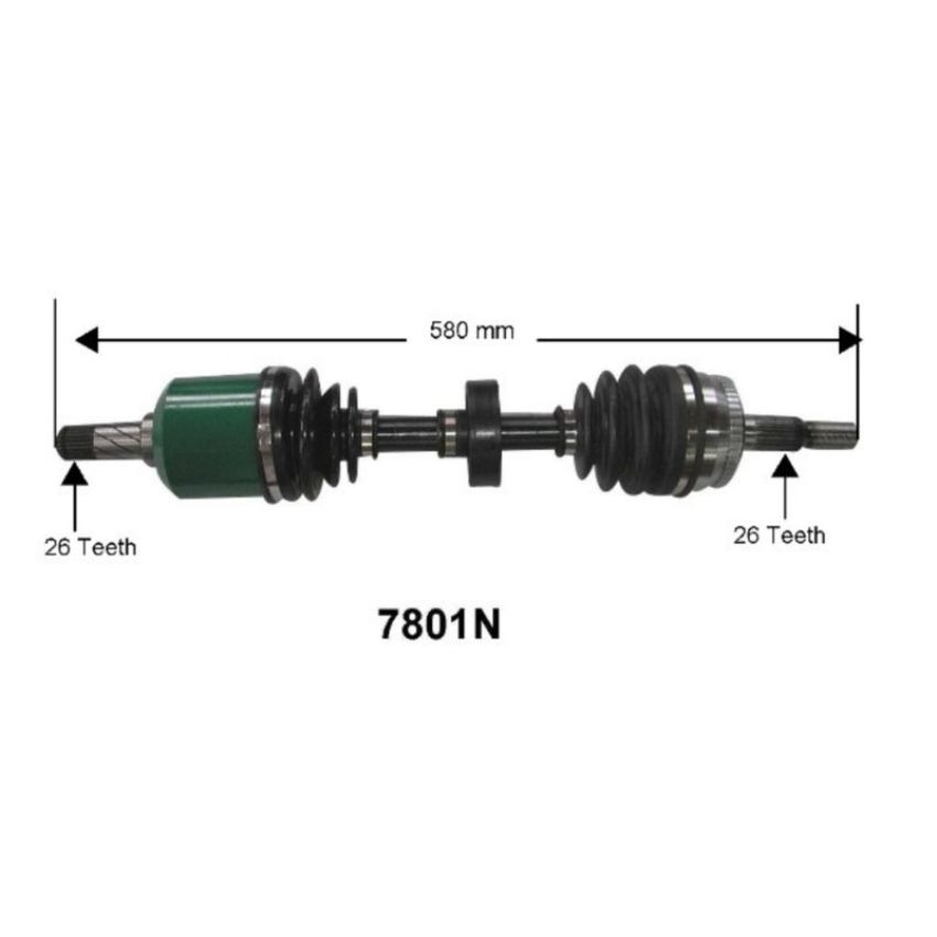 Autopart International Axle Assembly 100% NEW 170083712