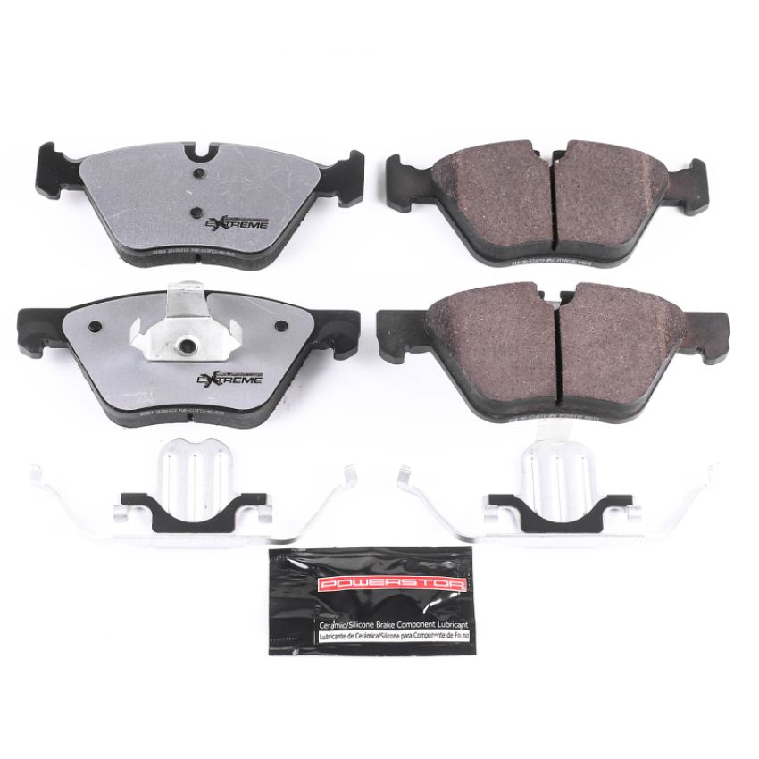 PowerStop Z26-1504 PowerStop - Z26 Performance Carbon-Fiber Ceramic Brake Pads with Hardware Kit