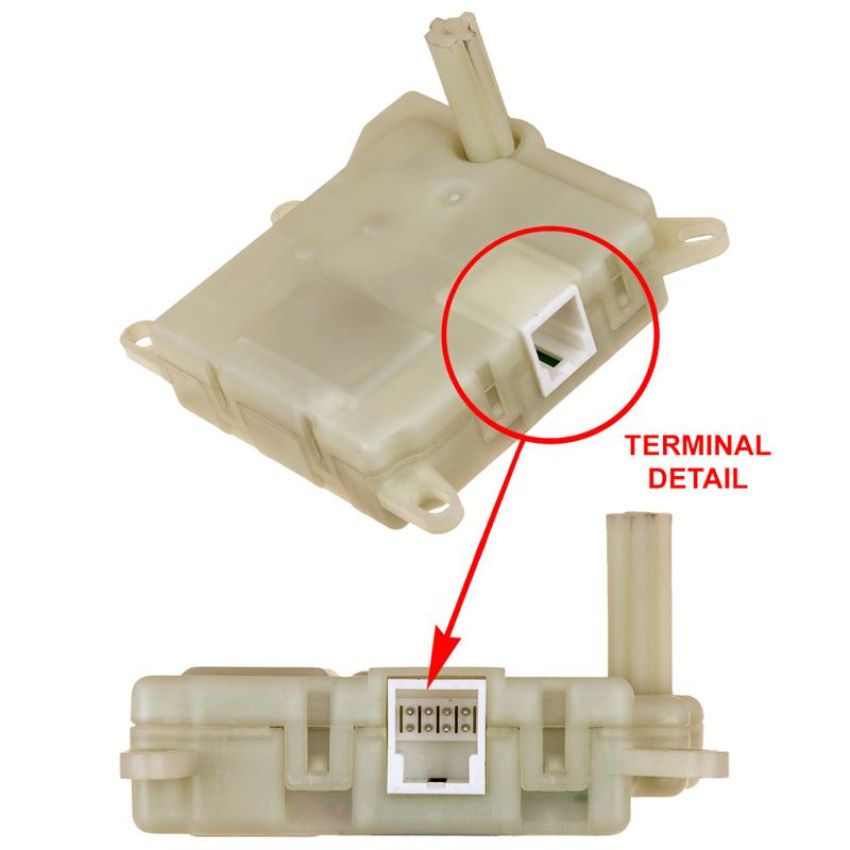 Global Parts Distributors LLC 1711907 gpd HVAC Actuator 1711907