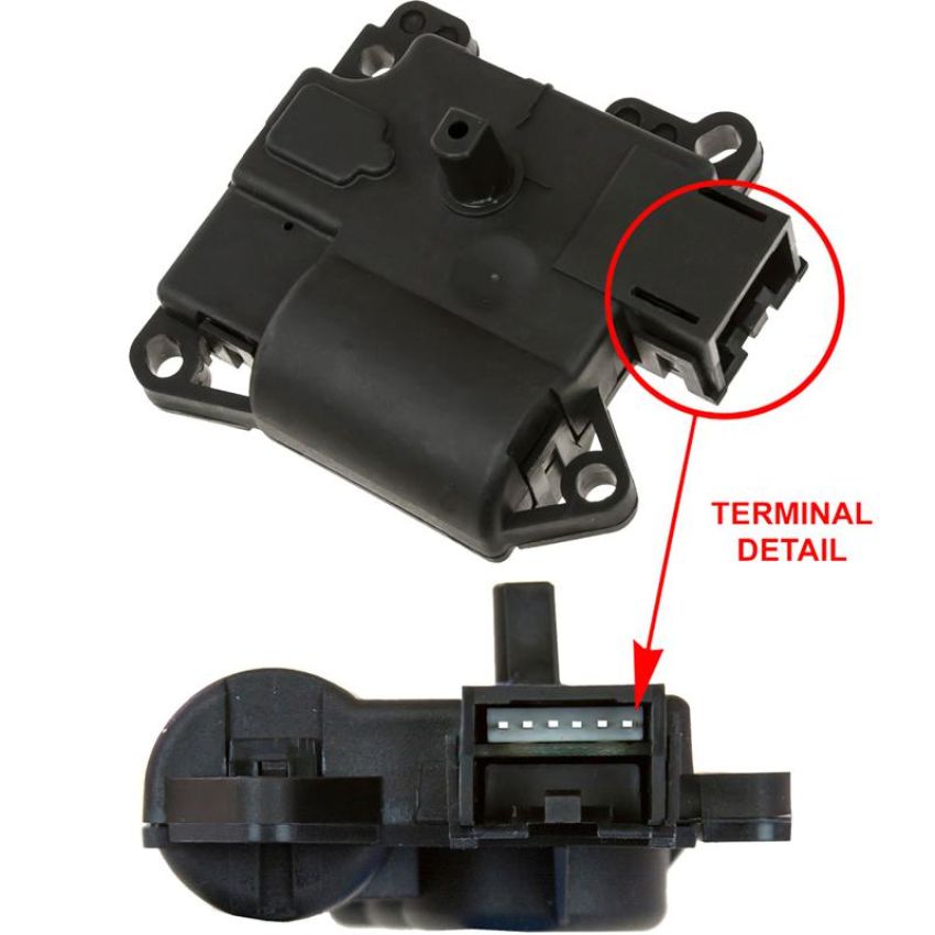 Global Parts Distributors LLC 1711910 gpd HVAC Actuator 1711910