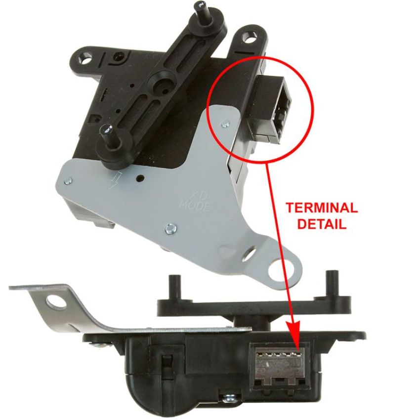 Global Parts Distributors LLC 1711917 gpd HVAC Actuator 1711917