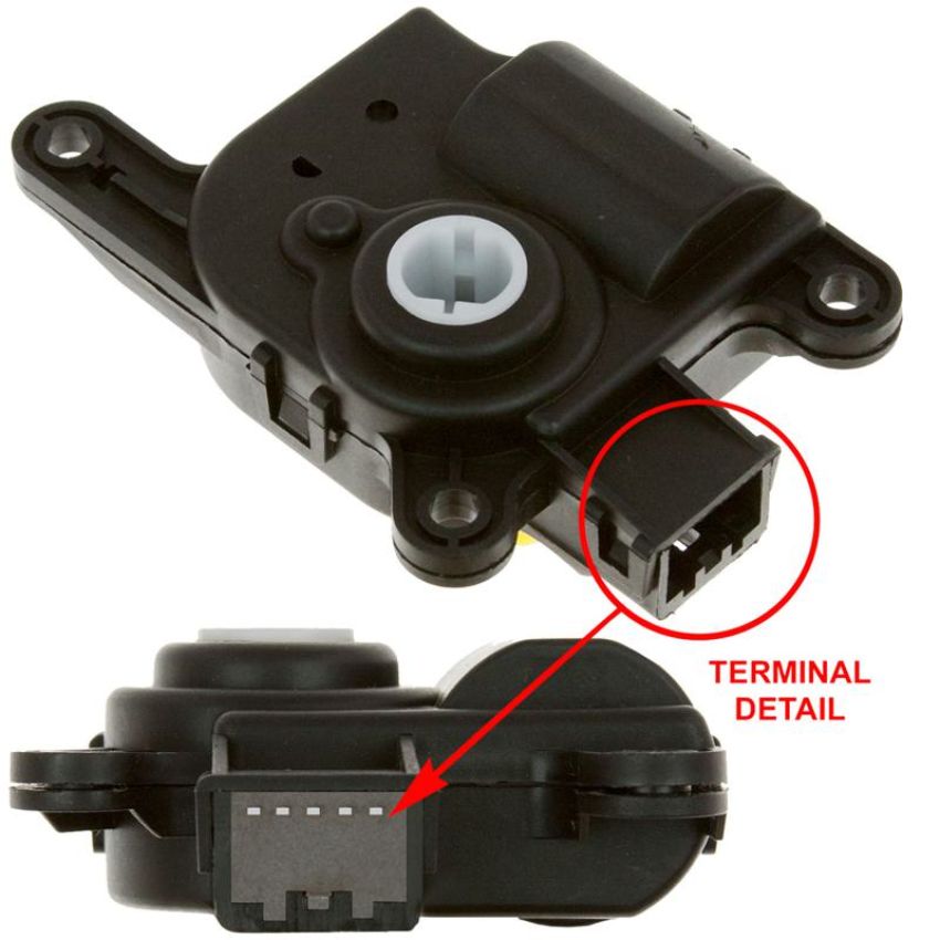 Global Parts Distributors LLC 1711923 gpd HVAC Actuator 1711923