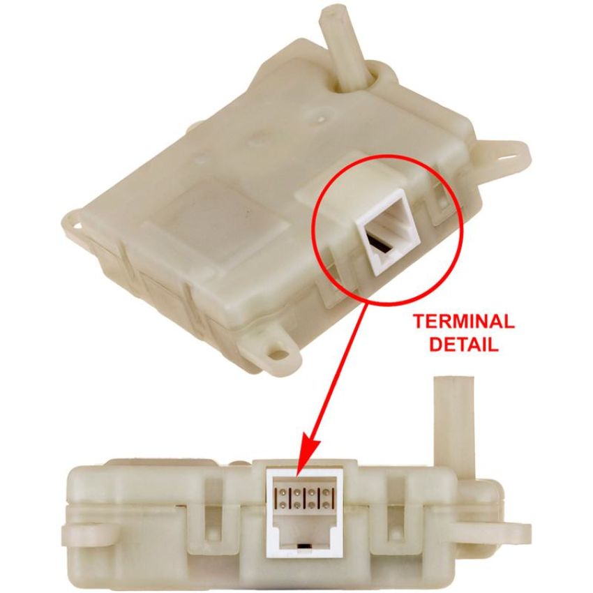 Global Parts Distributors LLC 1712304 gpd HVAC Actuator 1712304