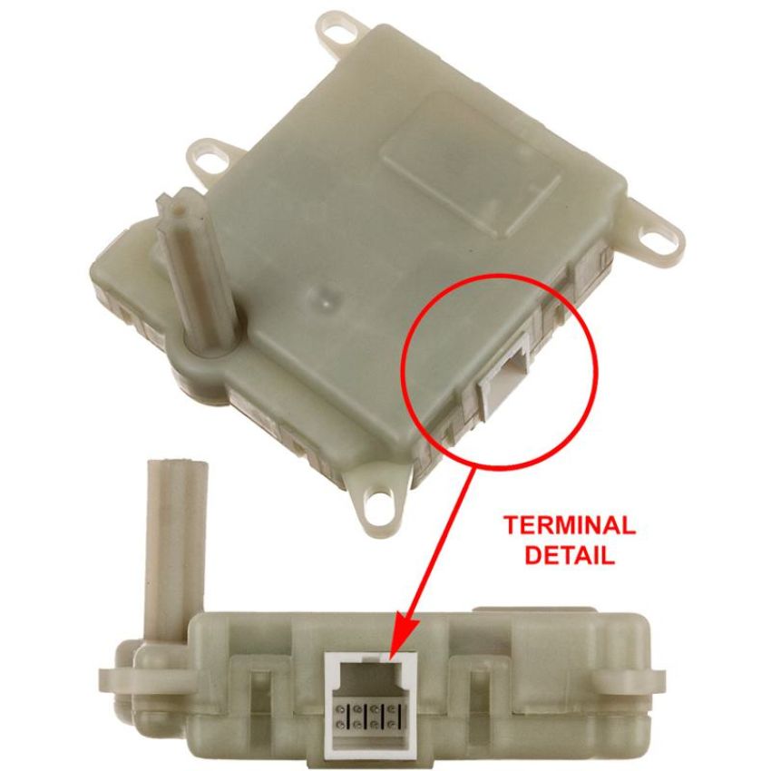 Global Parts Distributors LLC 1712306 gpd HVAC Actuator 1712306