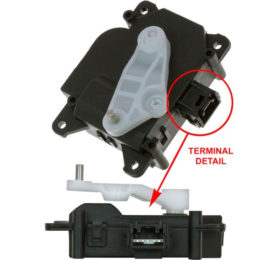 Global Parts Distributors LLC 1712325 gpd HVAC Actuator 1712325