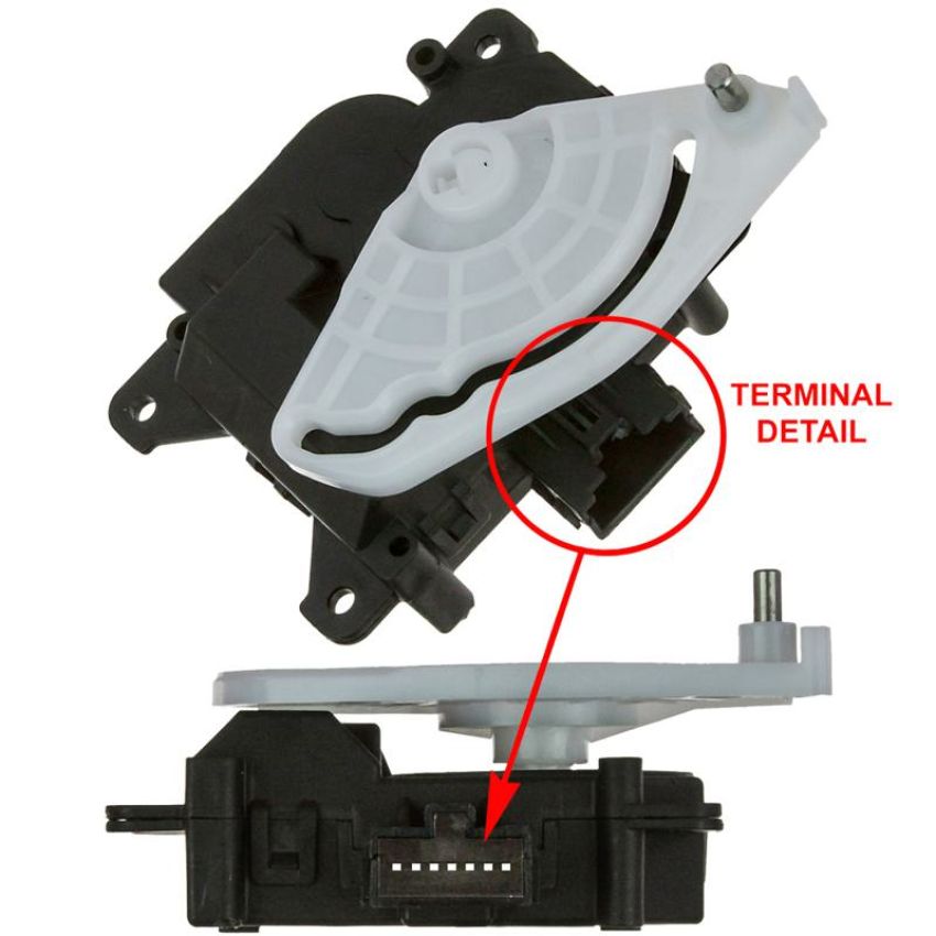 Global Parts Distributors LLC 1712334 gpd HVAC Actuator 1712334