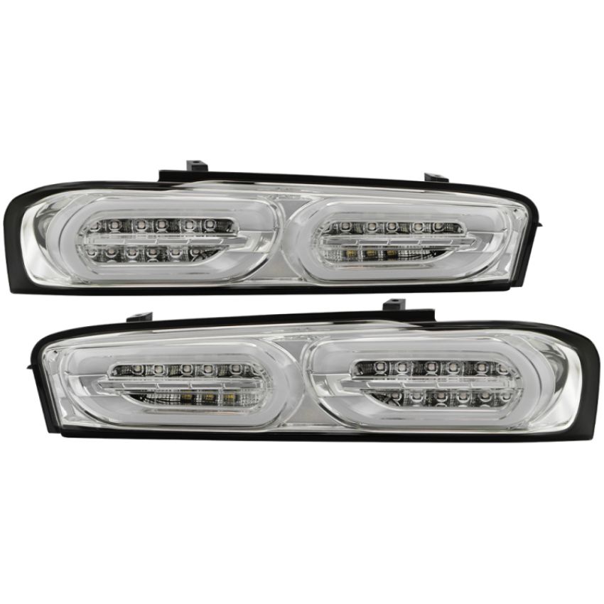 SPYDER 5087225 LED Tail Lights - Chrome