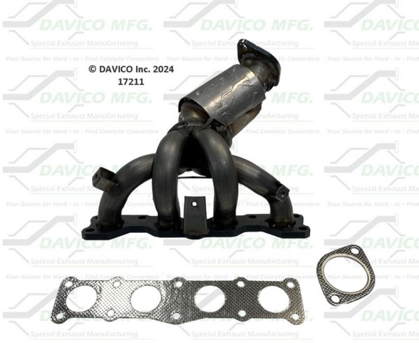 Davico Mfg 17211 Direct Fit Catalytic Converter