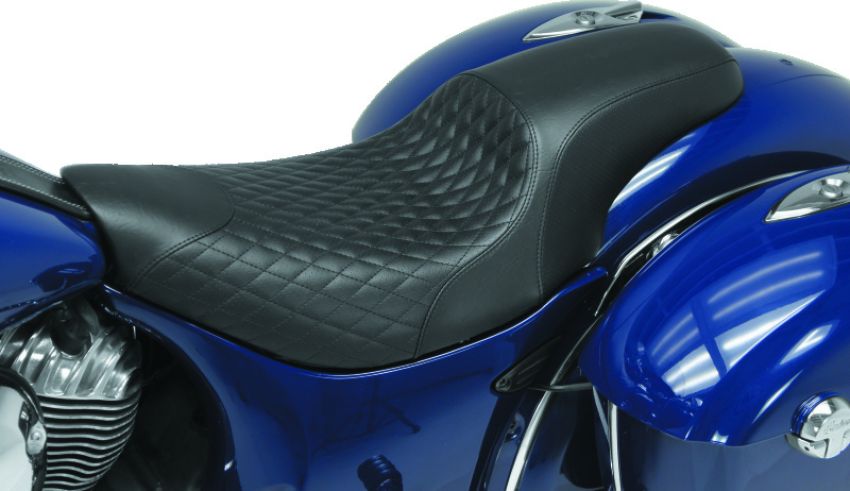 Mustang Motorcycle 75110 Mustang 84-06 Harley Standard Rear Tire Duke 1PC Seat Regal- Black